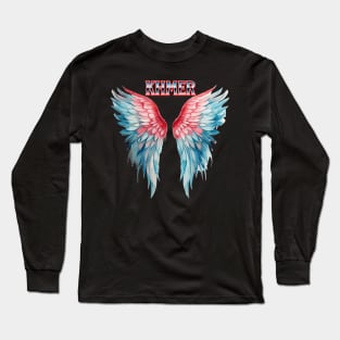 Khmer Angel Wings Long Sleeve T-Shirt